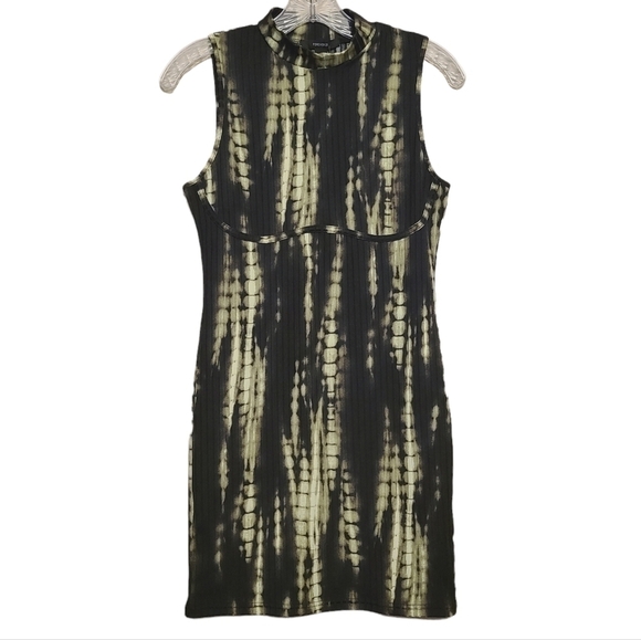 Forever 21 | Women's Tie Dye Sleeveless Mini Bodycon Dress (Size Medium) - Picture 1 of 11